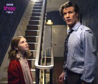 Caitlin Blackwood & Matt Smith in 'Doctor Who'