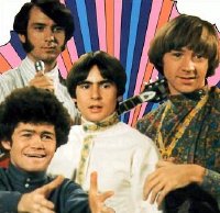 Micky Dolenz, Michael Nesmith, Davy Jones & Peter Tork as the Rock & Roll band 'The Monkees'