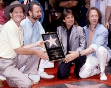 The Monkees given their Hollywood 'Walk of Fame' star in 1989