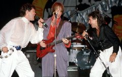 Micky Dolenz, Peter Tork & Davy Jones on The Monkees' 20th Anniversary Tour in 1986