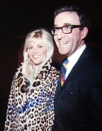 Britt Ekland has signed this photo of her with Peter Sellers