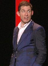 Lee Evans with a wet suit!