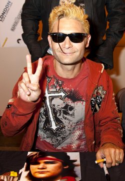 Corey Feldman at the London Film & Comic Con in July 2011