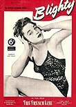 Shirley Ann Field was one of the biggest pin-ups of the 1950s. She featured on this 22 May 1954 cover of 'Blighty' magazine