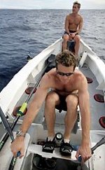 James Cracknell takes the oars in 'The Spirit of EDF Energy'