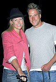 Ben Fogle with his wife Marina