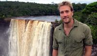 Ben Fogle at the Kaieteur Falls in Guyana for the TV series 'Extreme Dreams'