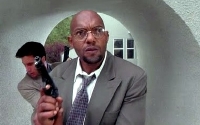 Ken Foree as Detective Gibbs in 'The Dentist' (1996)