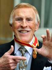 Sir Bruce Forsyth after receiving his knighthood