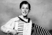 Bruce Forsyth played the accordian as the 'Mighty Atom'