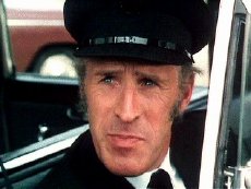 Bruce Forsyth as Clayton in 'The Magnificent Seven Deadly Sins'