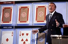 Bruce Forsyth hosts 'Play Your Cards Right'