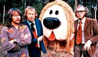 The Goodies with Dougal from 'The Magic Roundabout'