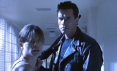Linda Hamilton & Arnold Schwarzenegger in 'Terminator 2: Judgment Day'