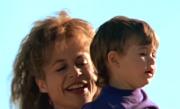 Leslie Hamilton with Linda's son Dalton in the film 'Terminator 2: Judgment Day'