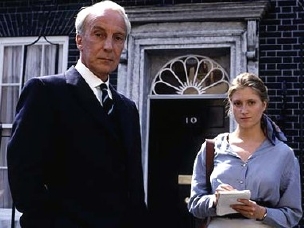 Susannah Harker & Ian Richardson in 'House of Cards' (1990)