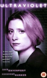 Susannah Harker as Dr Angela Marsh on the cover of the dvd of 'Ultraviolet' (1998)