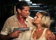 David Hasselhoff & Crystal Allen in 'Anaconda III' (2008)