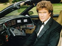 David Hasselhoff as Michael Knight in 'Knight Rider'