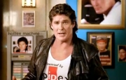 David Hasselhoff in a commercial for Pipex