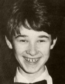 Stephen Hendry aged 14