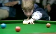 Fourteen year old Stephen Hendry played in 'Junior Pot Black' in 1983