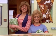 Sherrie Hewson & Carol Hawkins in 'Carry On Behind' (1975)