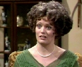 Sherrie Hewson as Virginia Bulgeon-Plunger in 'Who Needs Kitchener?' (1975)