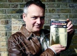 Signed photograph of Charlie Higson