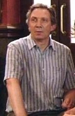 Richard Hope as Ted Hubbard in the TV series 'East Enders' (2008)