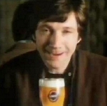 Richard Hope in a commercial for John Smith's lager