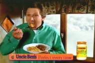 Richard Hope commercial advertising  Uncle Ben's Gratins sauces