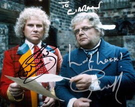 Geoffrey Hughes autograph