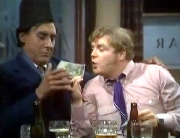 Geoffrey Hughes & Spike Milligan in 'Curry and Chips' (1969)