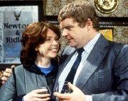 Geoffrey Hughes & Veronica Doran in 'Coronation Street'