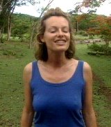 Kate Humble in the series 'Rough Science'