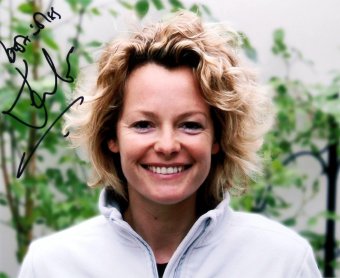 Photograph signed by Kate Humble