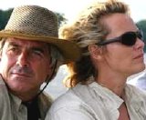 Kate Humble with her husband Ludo Graham