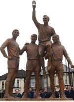 Philip Jackson's statue in Green Street