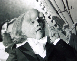 Signed photo of John Hurt as John Merrick in 'The Elephant Man'