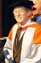 John Hurt receives an honorary Doctor of Letters degree from the University of Hull