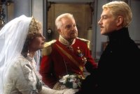 Julie Christie, Derek Jacobi & Kenneth Branagh in the film version of Shakespeare's 'Hamlet'