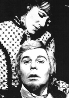 Diane Cilento & Derek Jacobi in 'The Idiot' at the Old Vic in 1970