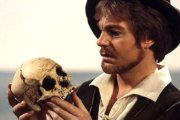 Derek Jacobi in the TV version of Shakespeare's 'Hamlet' in 1980