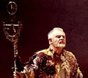 Derek Jacobi as Prospero in Shakespeare's 'The Tempest'