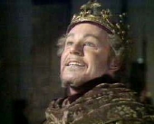 Derek Jacobi in the title role of Shakespeare's 'Richard II' in 1978
