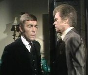 Michael Jayston & Barry Nelson in an episode of 'Thriller' - Ring Once for Death (1973)