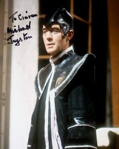Signed photograph of Michael Jayston as The Valeyard in 'Doctor Who'