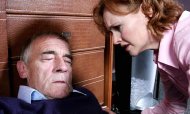 Michael Jayston & Emma Davies in 'Emmerdale' (2008)