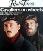 Robert Powell & Michael Jayston featured on the Radio Times front cover, as the carmakers in 'Mr Rolls and Mr Royce' (1972)